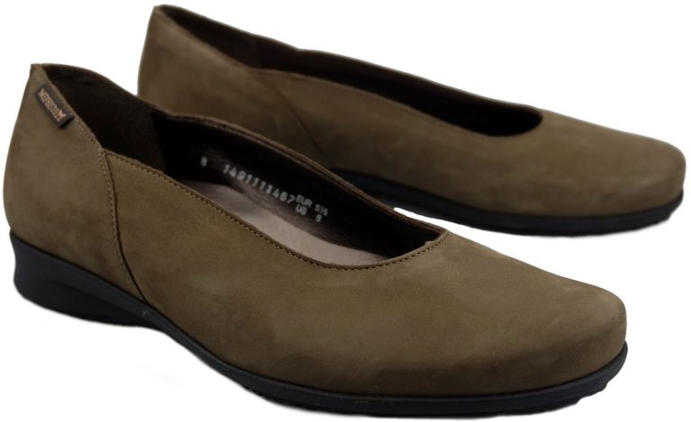 Mephisto FOLINDA Dames Instapper - Taupe Nubuck